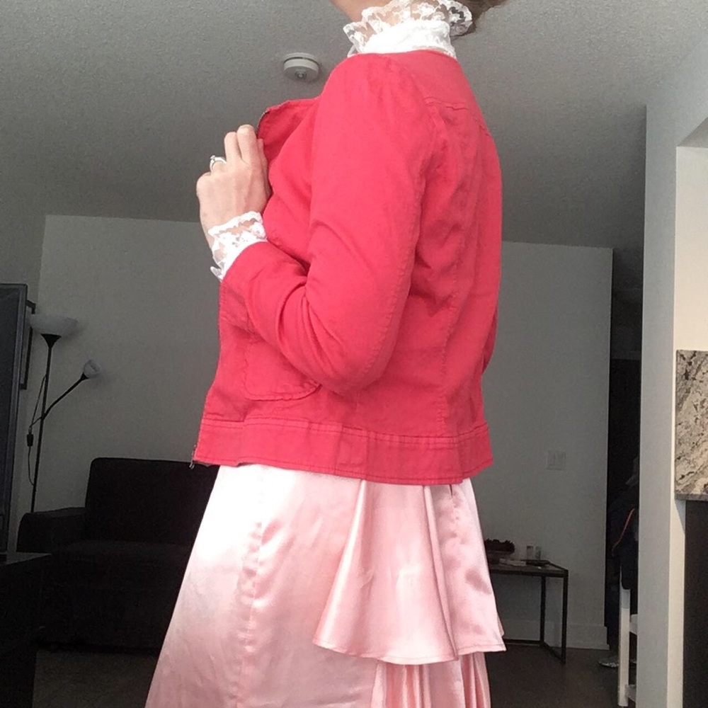 Women's Pink Jacket - Picture 4 of 4